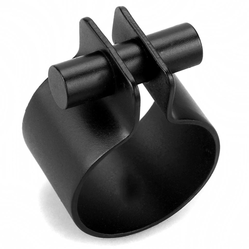 Lo4240 - Ruthenium Brass Ring With No Stone - 7