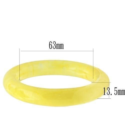 Vl049 - Resin Bangle With No Stone - 7.25"