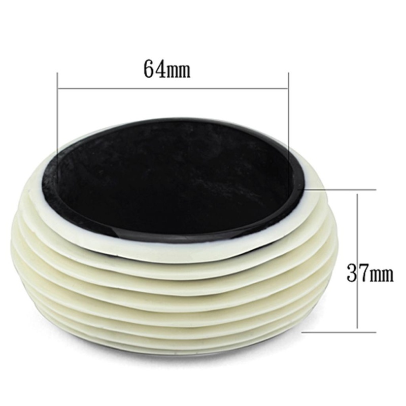 Vl129 - Resin Bangle With No Stone - 7.75"