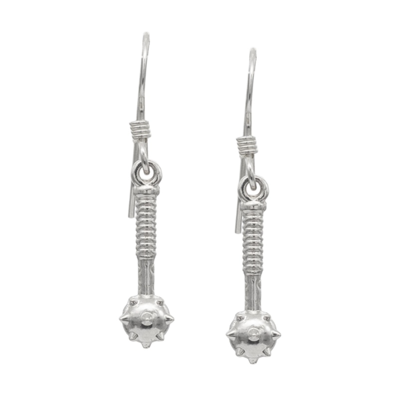 Cleric Mace/Morningstar Earrings - Badali Original