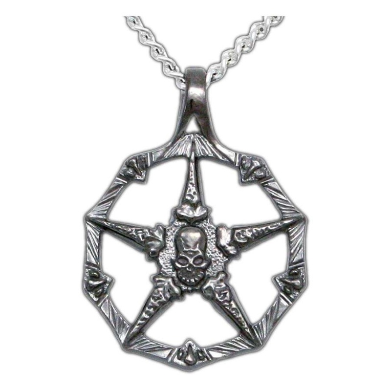 Bone Faction Pendant - Silver
