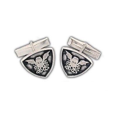 Cthulhu Crest Cufflinks