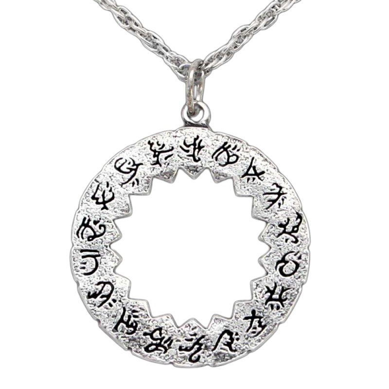 Ward Circle Pendant - Silver