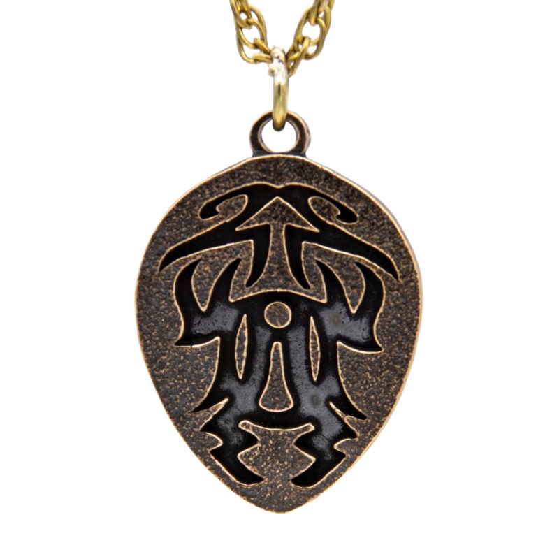 Cobalt Guard Pendant - Bronze