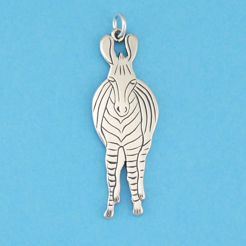Zebra Front Pendant