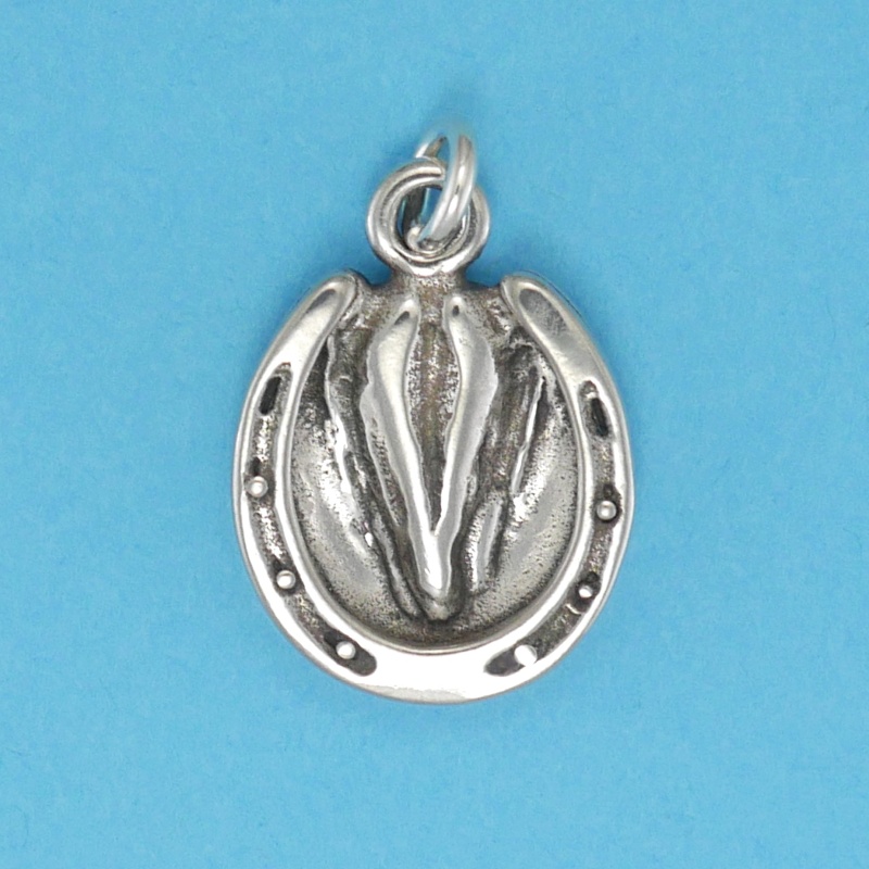 Shod Horse Hoof Charm