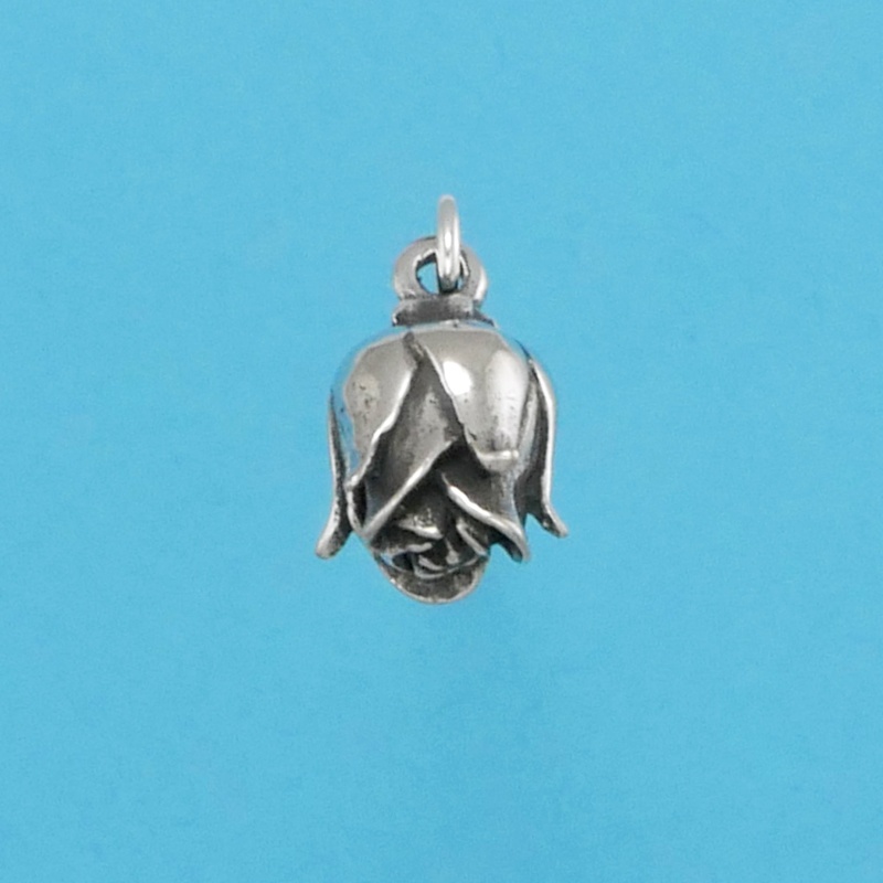 Rose Bud Charm