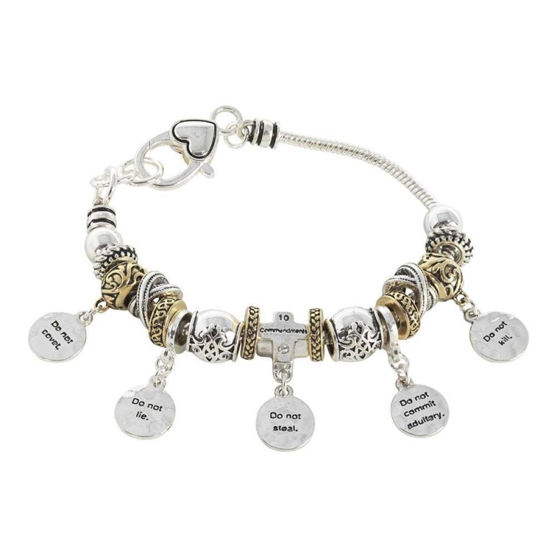Brc-10 Comm Multi Bead Sil Plt 2 Tone