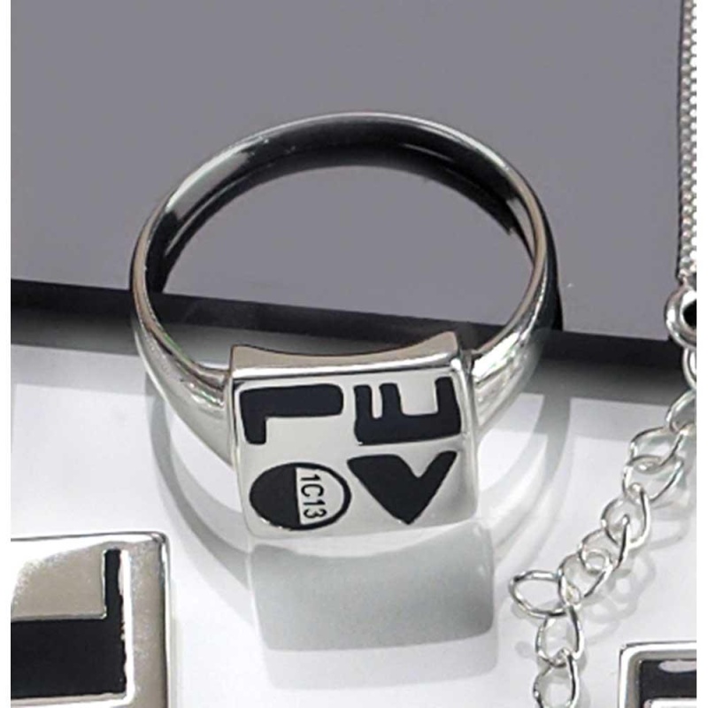 Rng-Sp 13Mm Love Letters Sz 6