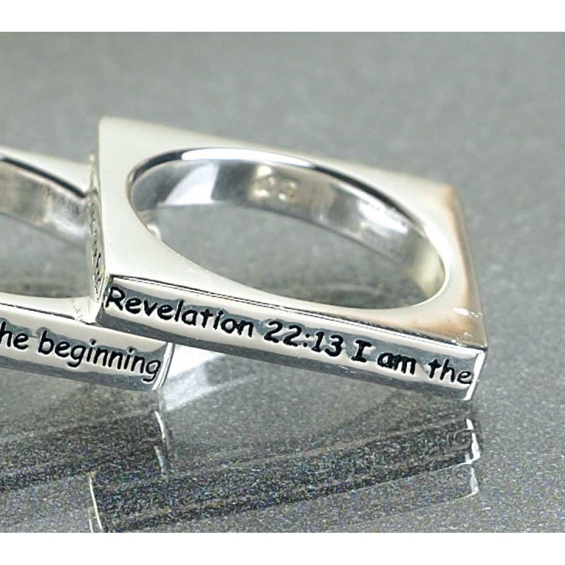 Rng-Sp Sqr Rev22:13-Cd-Size 8