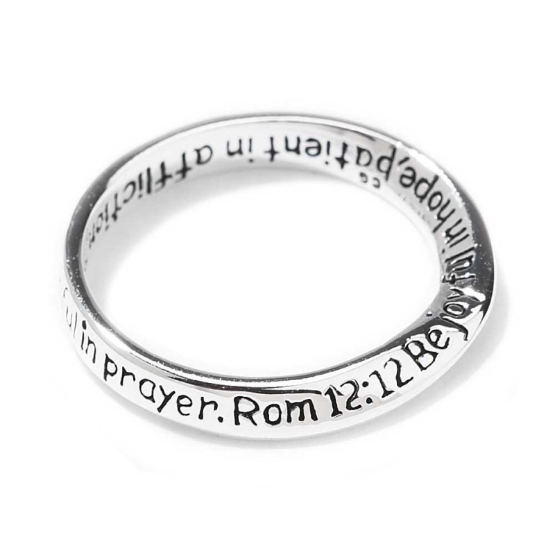 Ring Rom 12:12 Mobius Sil Plt Size 7