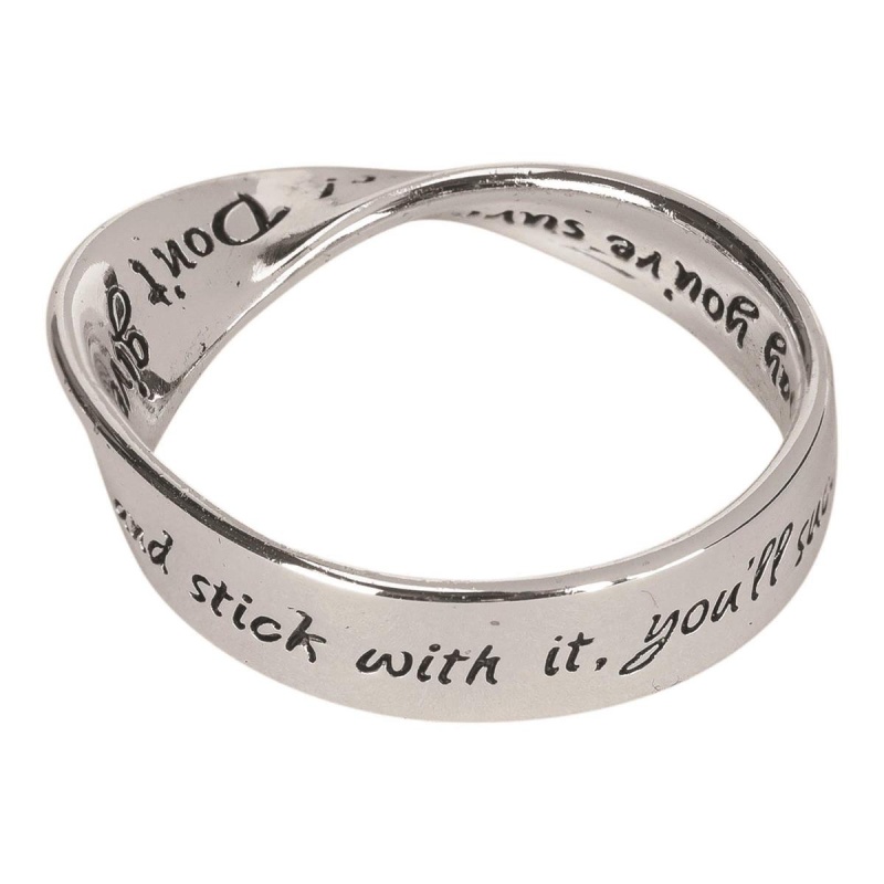 Don't Quit Mobius Ring Verse Size 9
