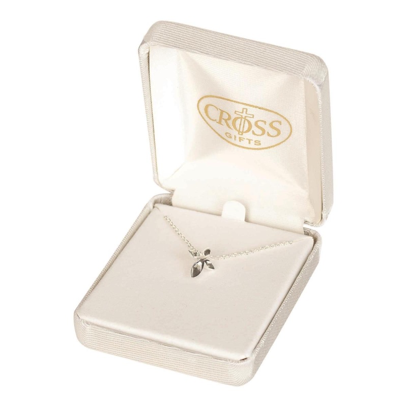 Nk-Mini Petalcrs Sil Plt 1/2" 16"Ch Dbox