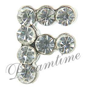 6Mm Rhinestoned Charm