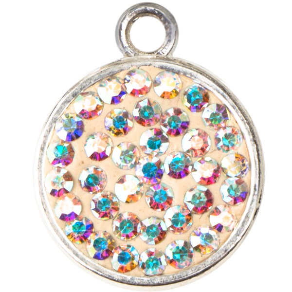 Game Time Bling Circular Dangle - Crystal Ab