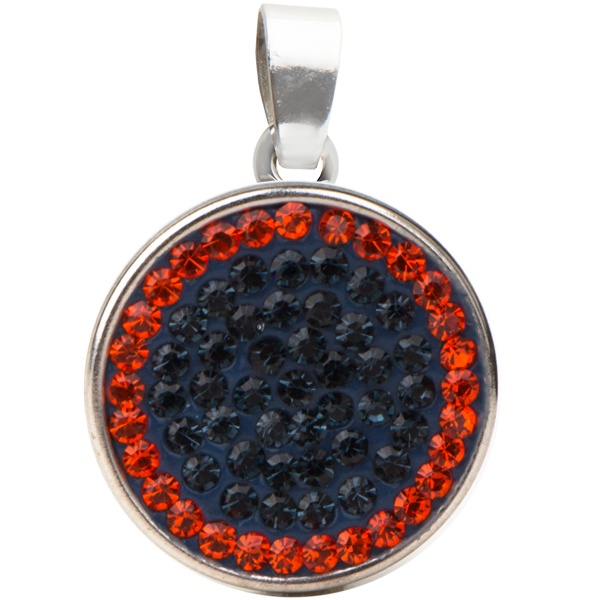 Classic Snap Pendant - Montana/Hyacinth (London Blue/Tangerine)