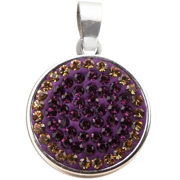 Classic Snap Pendant - Amethyst/Light Colorado Topaz (Grape/Champagne)