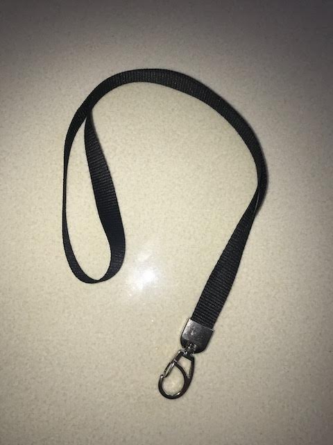 5/8" Ez-Adjustable Heavy Duty Plain Color Neck Lanyards With Adjustable Length Capability And Heavy Duty Snap