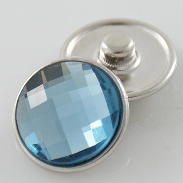 Capri Blue Checkerboard Snap