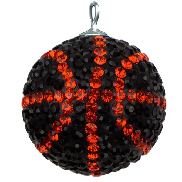 Game Time Bling Large Basketball - Jet/Hyacinth
