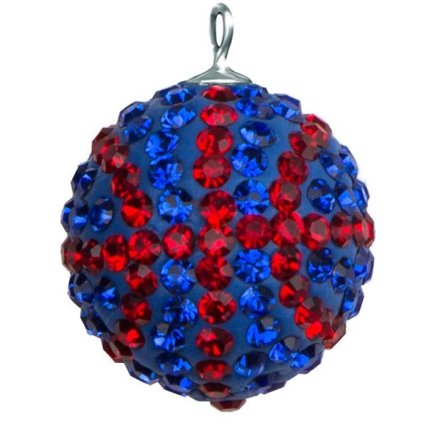 Game Time Bling Large Basketball - Sapphire/Light Siam