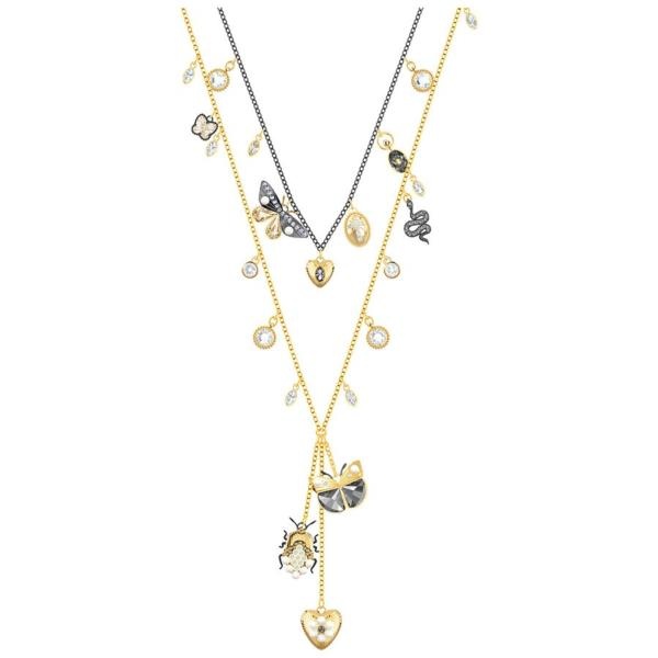 Swarovski Collections Magnetic Necklace, Multi-Coloured, Mixed Plating