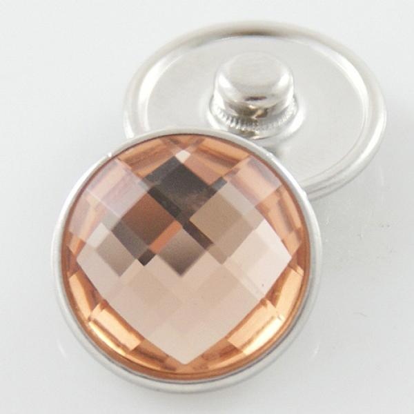 Light Peach Checkerboard Snap