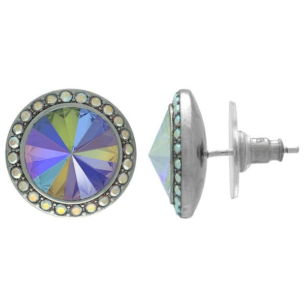 Crystalyzed With Dreamtime Crystal Stud Earrings For Dance Crystal Paradise Shine/Crystal Ab 19Mm - Pair