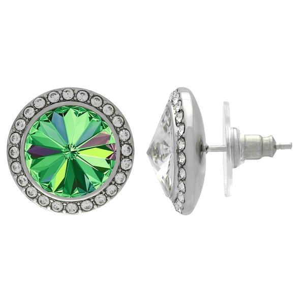 Crystalized With Dreamtime Crystal Stud Earrings For Dance Crystal Vitrail Medium/Crystal 13Mm - Pair