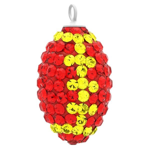 Game Time Bling Mini Football - Light Siam/Citrine