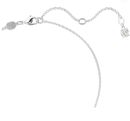 Swarovski Collections - Insigne Pendant Mixed Cuts, Cross, White, Rhodium Plated