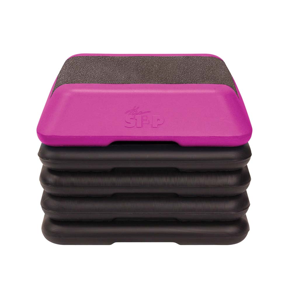 The Step Adjustable High Step Platform - Pink