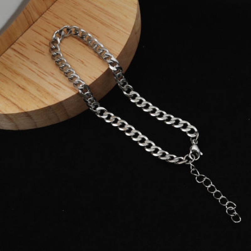 1 Piece Vacuum Plating Simple & Casual Stylish Gold Plated 304 Stainless Steel Round Anklet For Women 23Cm(9") Long