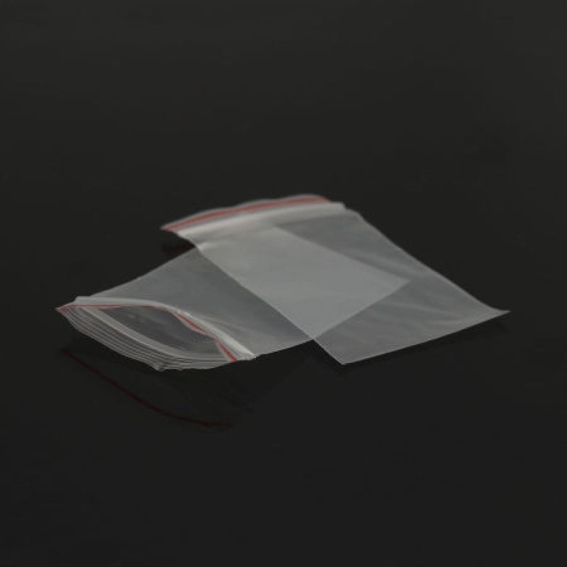 Plastic Zip Lock Bags Rectangle Transparent (Useable Space: 5Cm X 4Cm) 6Cm X4cm(2 3/8" X1 5/8"), 500 Pcs