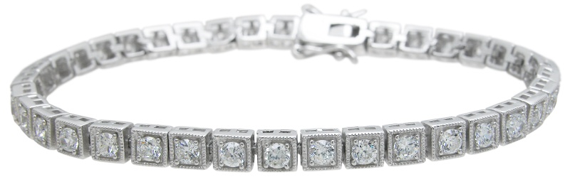 925 Sterling Silver Anitque Style Bracelet