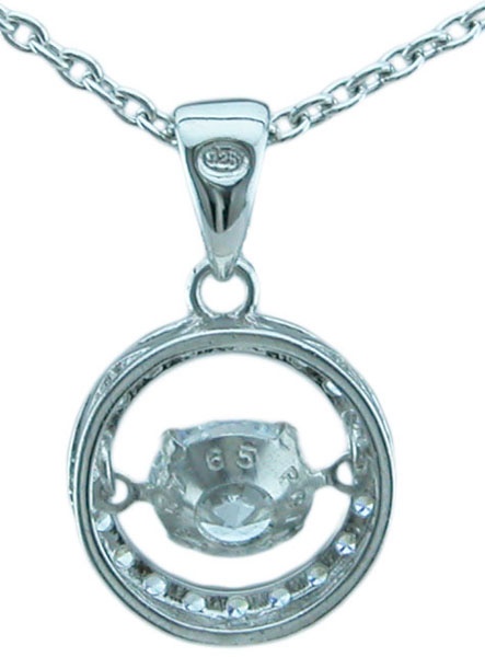 Sterling Silver Dancing Pendant