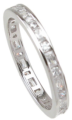925 Sterling Silver Eternity Ring