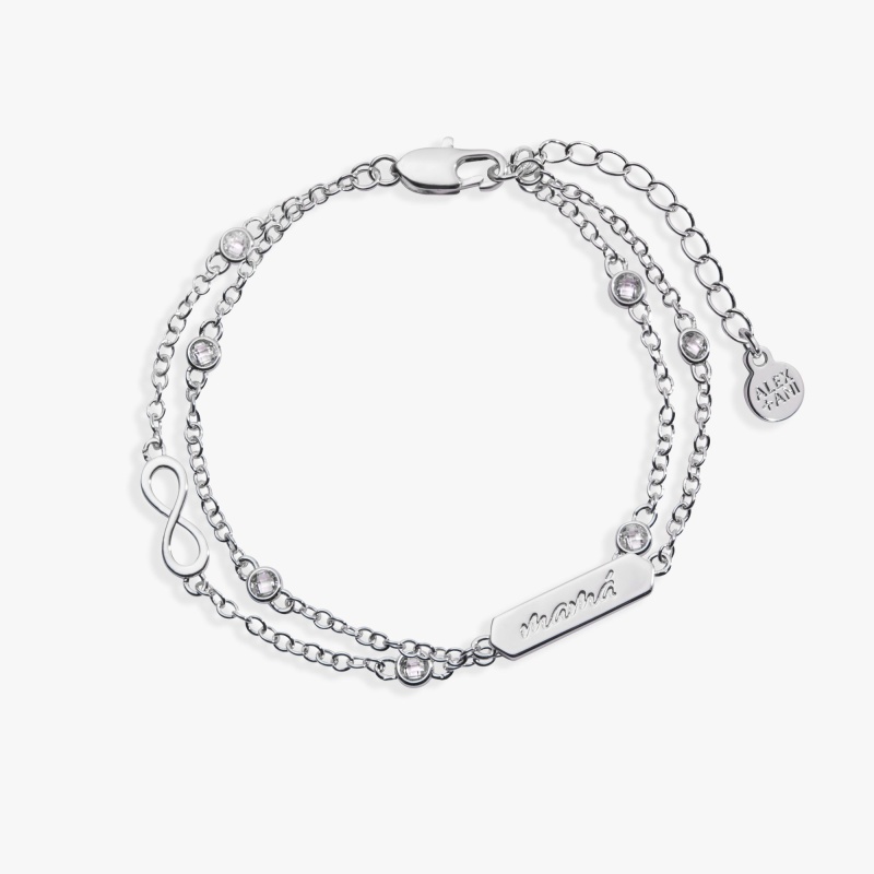 Mamá Infinity Chain Double Strand Bracelet - Alex And Ani