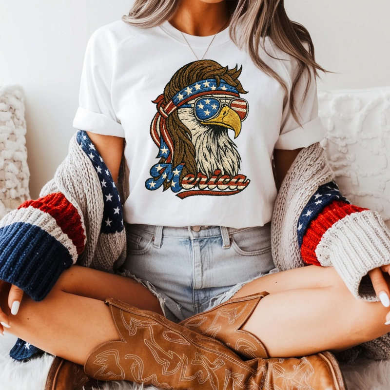 'Merica Bald Eagle T-Shirt