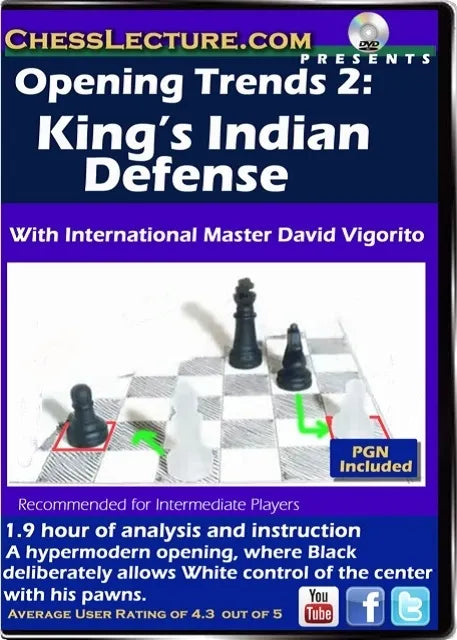 King's Indian Defense Chess Lecture Volume 104