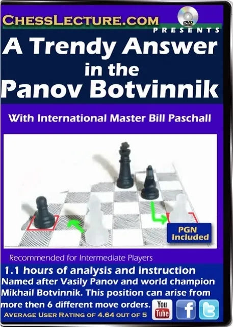 E-Dvd A Trendy Answer In The Panov Botvinnik - Chess Lecture - Volume 114