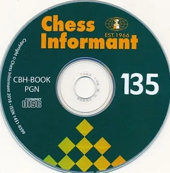 Chess Informant Issue 135 on CD