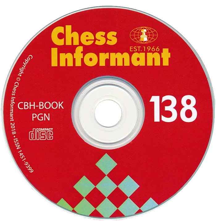Clearance - Chess Informant - Issue 138 On Cd