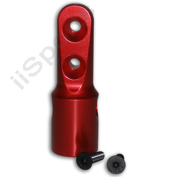 Red Paintball Angled Bottomline ASA Adapter