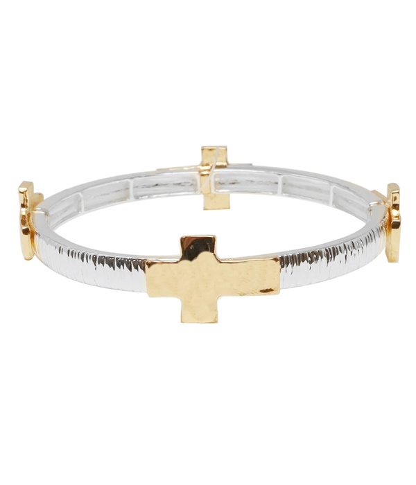 Cross Stretch Bracelet