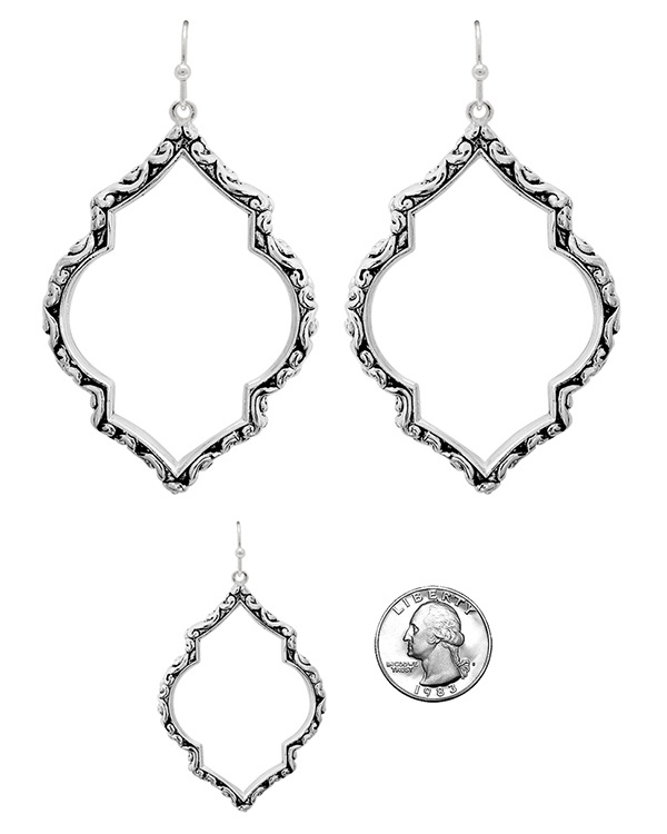 Designer Textured Earring