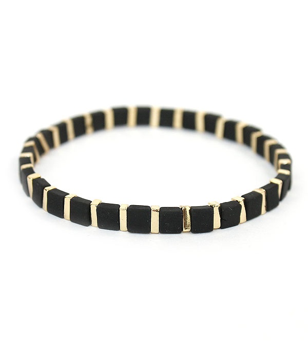 Coat Bead Stretch Bracelet