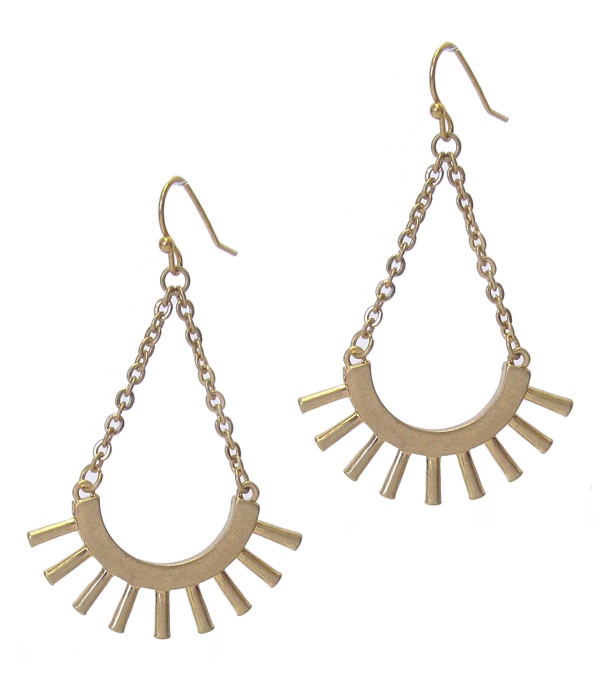 Metal Chain Drop Earring