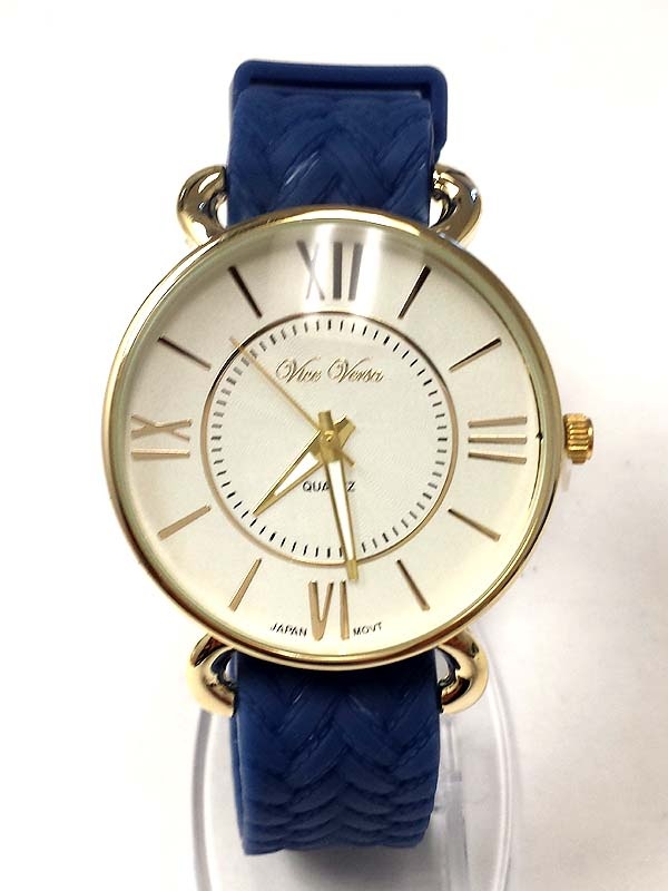 Modern Design Silicon Jelly Band Watch