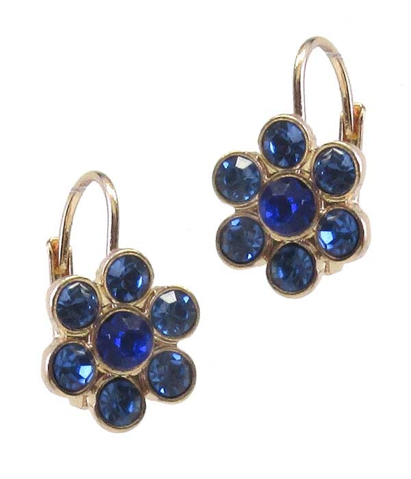 Crystal Flower Earring